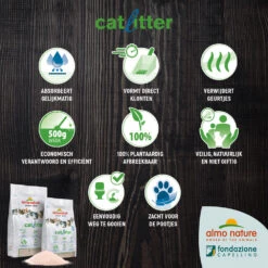 Almo Nature Kattenbakvulling -Huisdierproducten almo nature kattenbakvulling 129869 1000 none