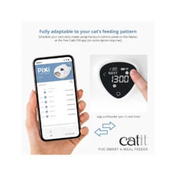Catit PIXI Smart 6-meal Feeder 7 Catit PIXI Smart 6-meal Feeder -Huisdierproducten catit pixi smart 6 meal feeder 217201 1000 none