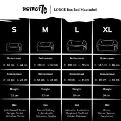 District 70 Lodge Box Bed -Huisdierproducten district 70 lodge box bed hondenmand 190703 2000 none