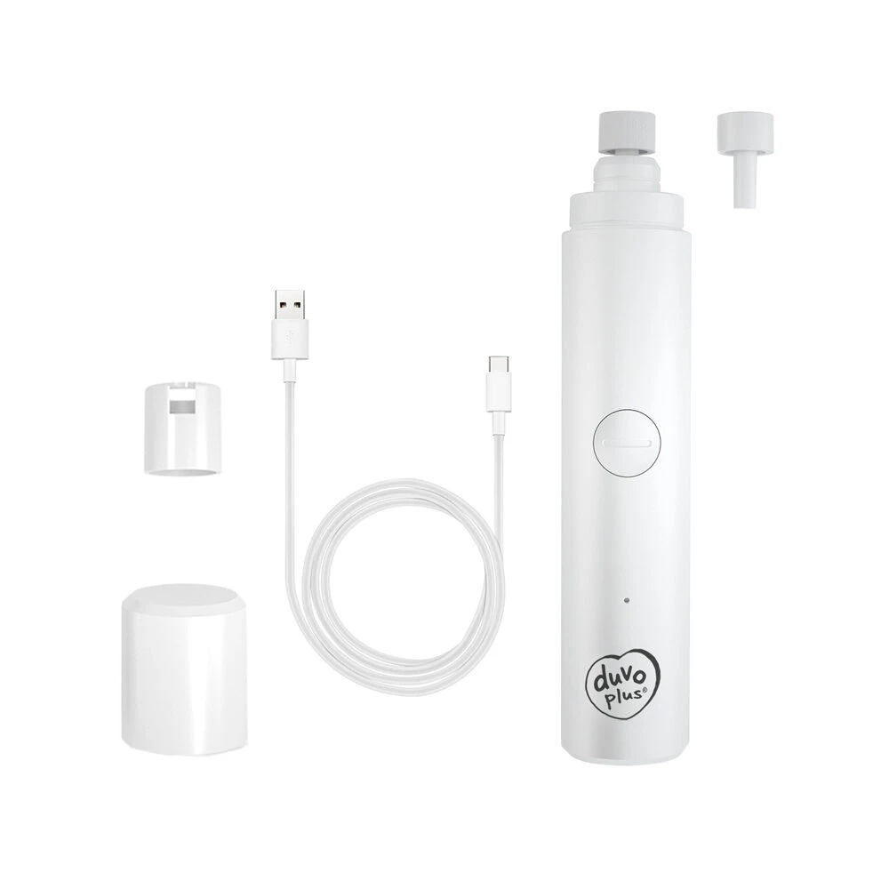 Duvoplus Elektrische Nagelvijl Wit 4 Duvoplus Elektrische Nagelvijl Wit - Afbeelding 4