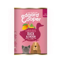 Edgard & Cooper Puppy - Eend & Kip - Blik -Huisdierproducten edgard cooper puppy eend kip blik 113633 0500 none