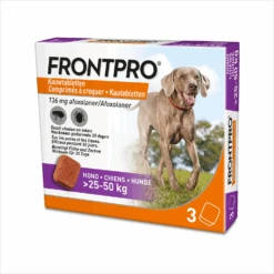 FRONTPRO Kauwtabletten Hond 23 FRONTPRO Kauwtabletten Hond -Huisdierproducten frontpro xl 25 50 kg 2 x 3 tabletten 136240 1500 none