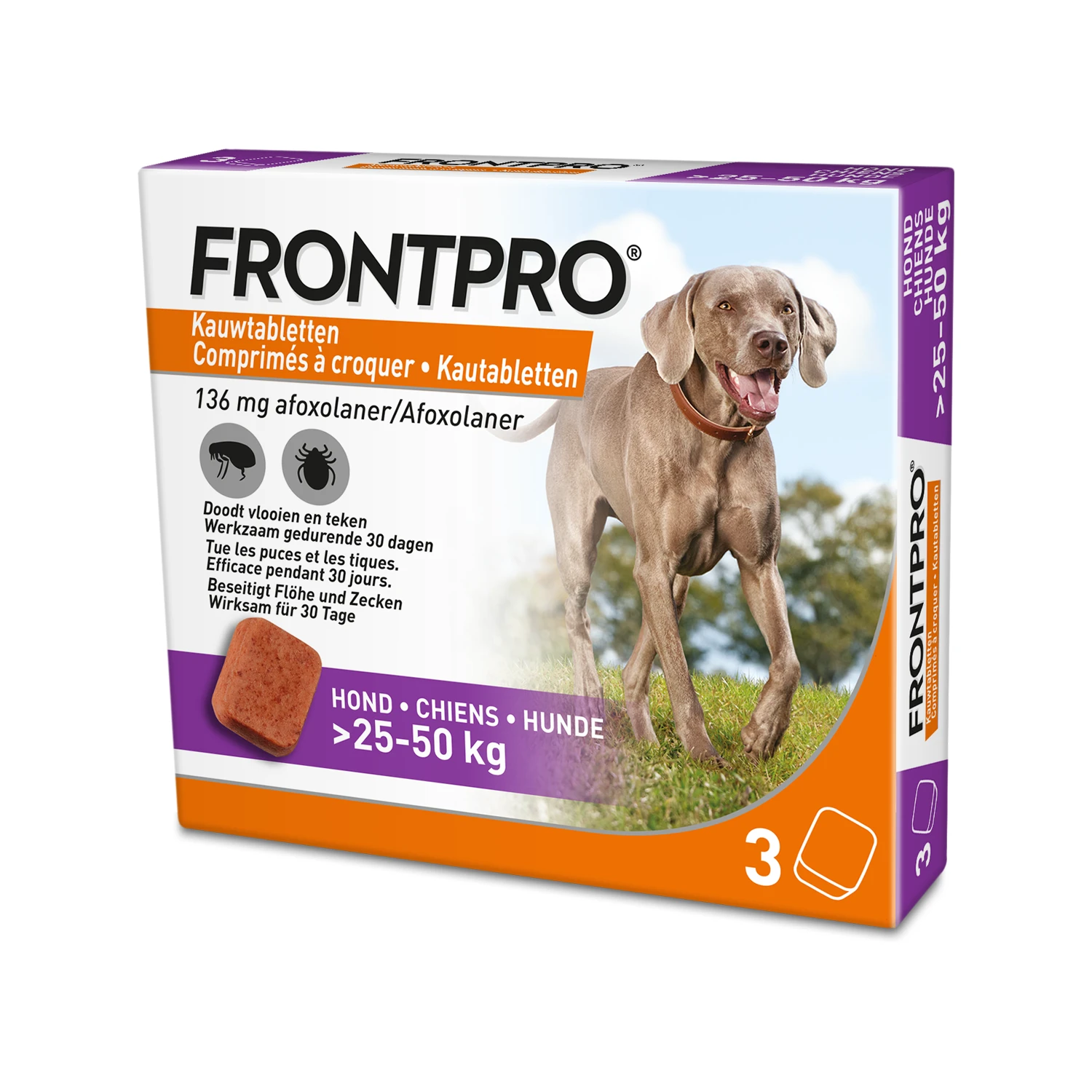 FRONTPRO Kauwtabletten Hond 4 FRONTPRO Kauwtabletten Hond - Afbeelding 4