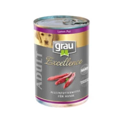 Grau Excellence Adult Puur Hondenvoer - Lam - Blik -Huisdierproducten grau excellence adult puur hondenvoer lam blik 178390 2000 none
