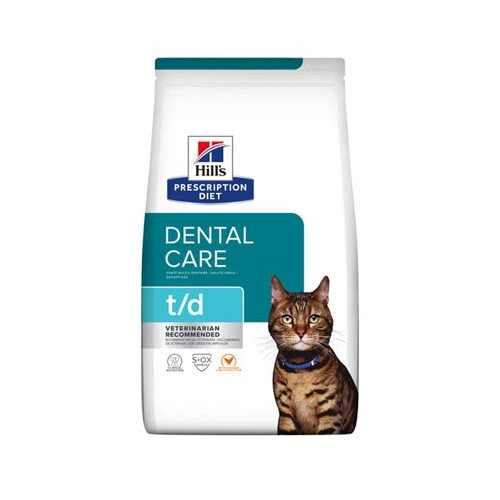 Hill's T/d Dental Care - Prescription Diet - Feline 4 Hill's T/d Dental Care - Prescription Diet - Feline - Afbeelding 4