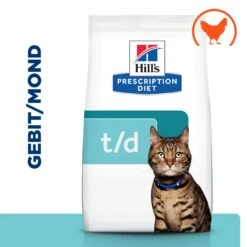 Hill's T/d Dental Care - Prescription Diet - Feline 13 Hill's T/d Dental Care - Prescription Diet - Feline -Huisdierproducten hills td dental care prescription diet feline 218006 2000 none
