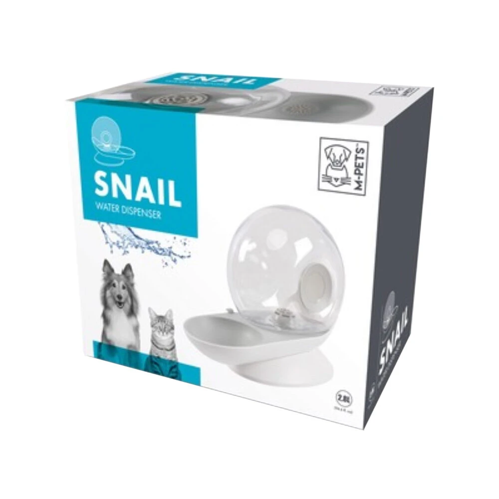 M-Pets Snail Water Dispenser 3 M-Pets Snail Water Dispenser - Afbeelding 3