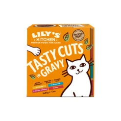 Lily's Kitchen Lily’s Kitchen Cat Tasty Cuts Kattenvoer - Blik -Huisdierproducten prod 14367 196295 0500 none