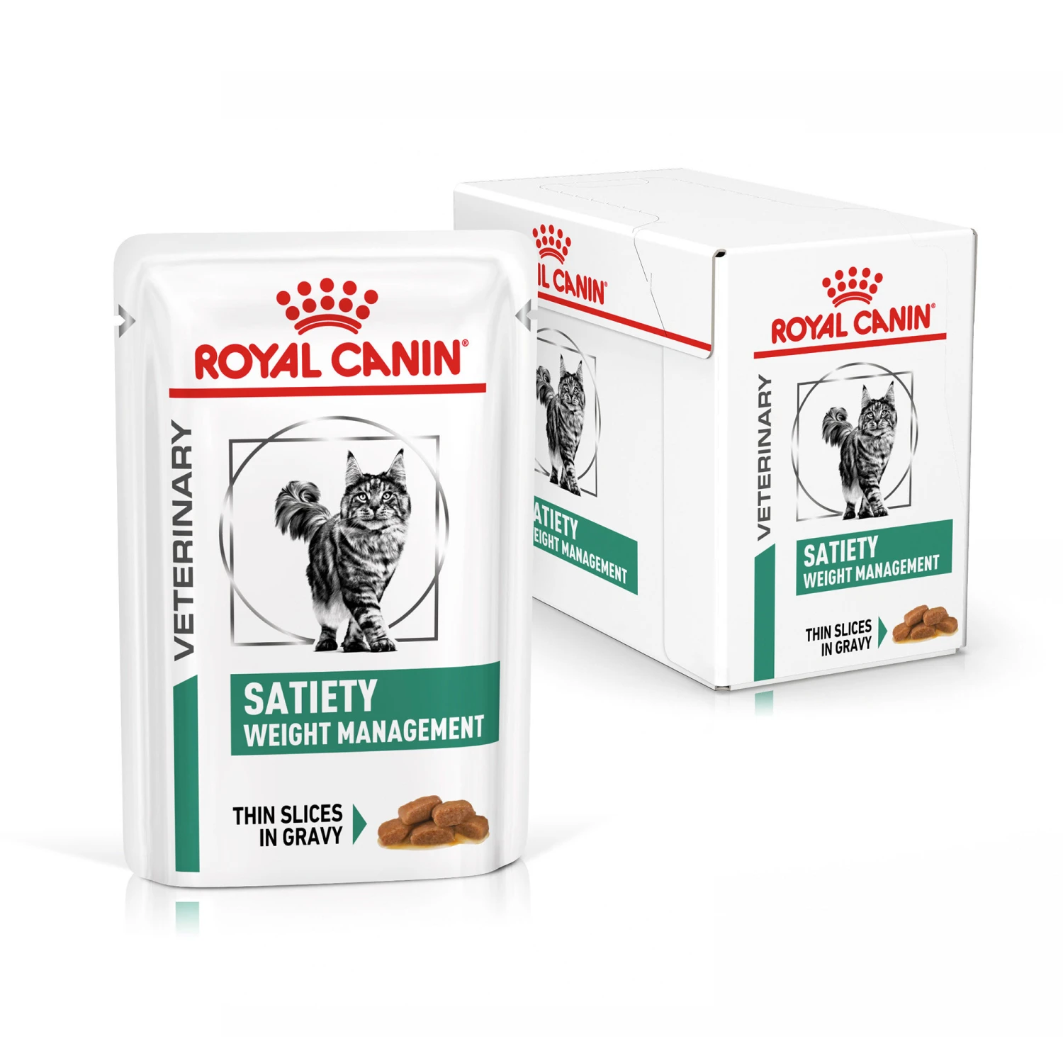 Royal Canin Satiety Weight Management Kat - Maaltijdzakje 3 Royal Canin Satiety Weight Management Kat - Maaltijdzakje - Afbeelding 3